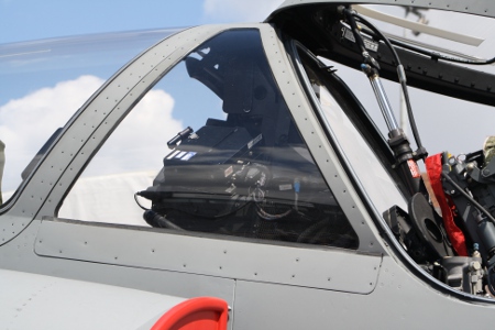 Photo cockpit back detail for plastic model kit Mirage2000D