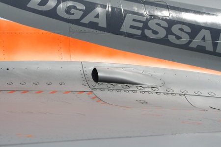 Mirage 2000 exahaust wing detail