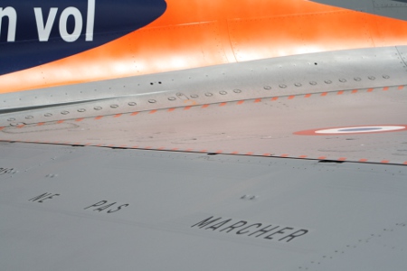 Mirage 2000D under carriage wing detail 