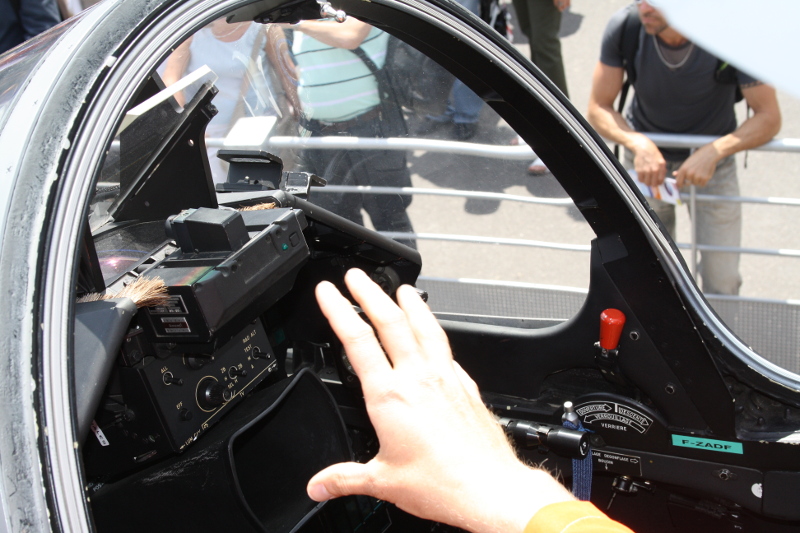 Photo cockpit front detail for plastic model kit Mirage2000D