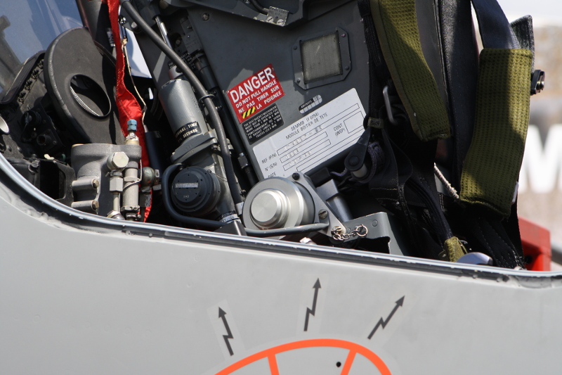 Mirage 2000D seat details for plastic model kit