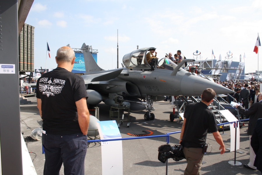 photo Rafale C at the Bourget
